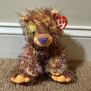 Ty Punkies "Mambo" Leopard Cat Plush Multi Color Tags TyTips 2003